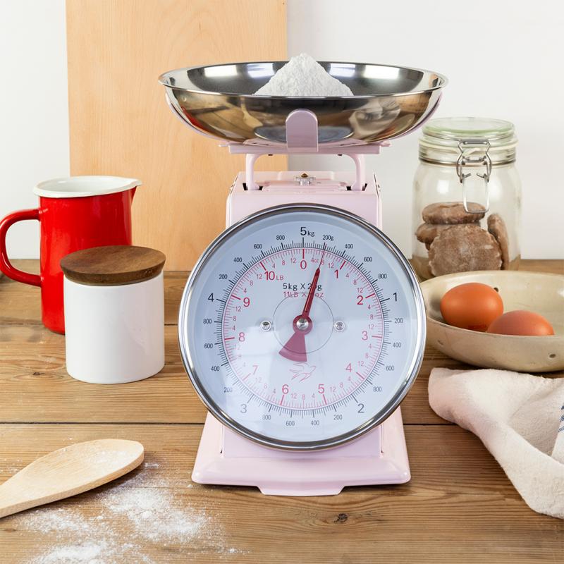 Rex London Light Pink Kitchen Scales