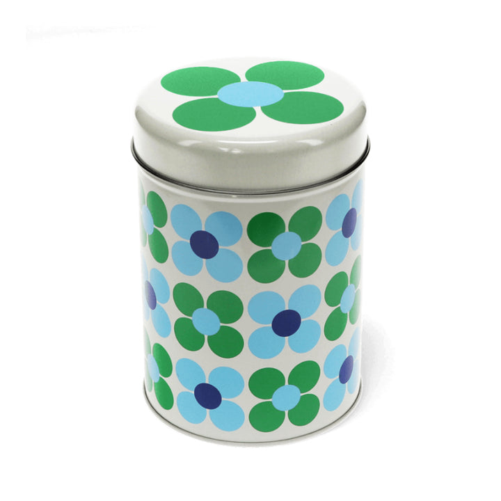 Rex London Blue and Green Daisy Storage Canister