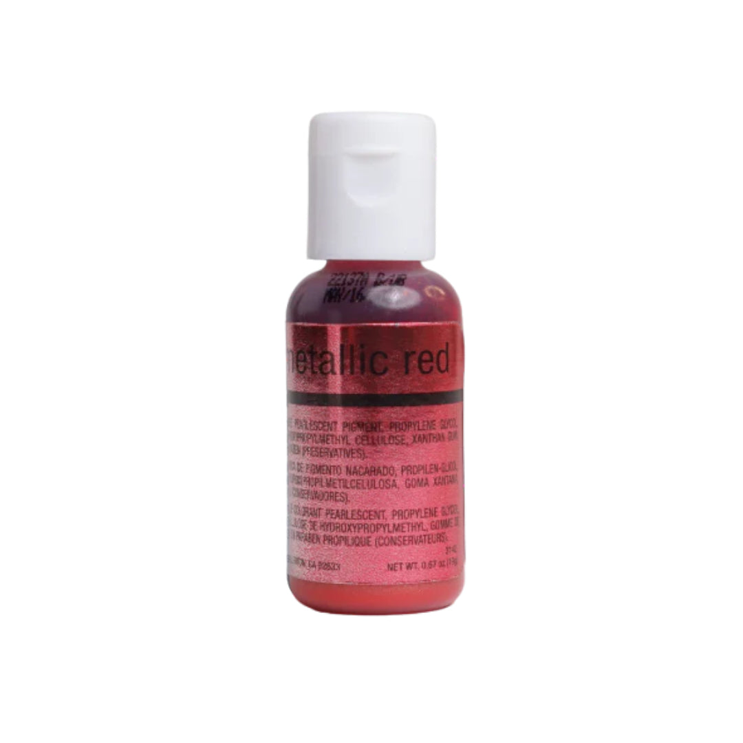 Chefmaster Metallic Airbrush Colours 18g