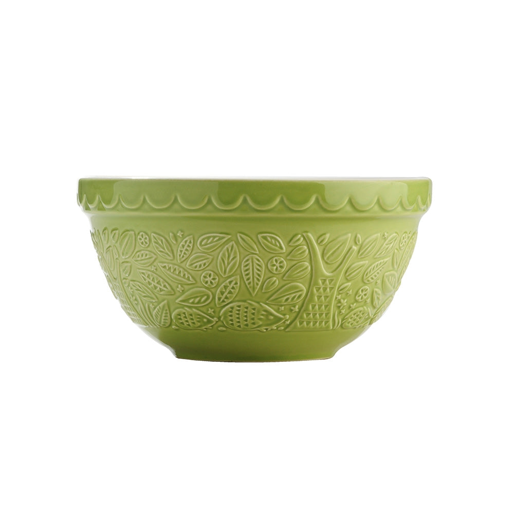 Mason Cash In the Forest 21cm Mixing Bowl Green Hedgehog