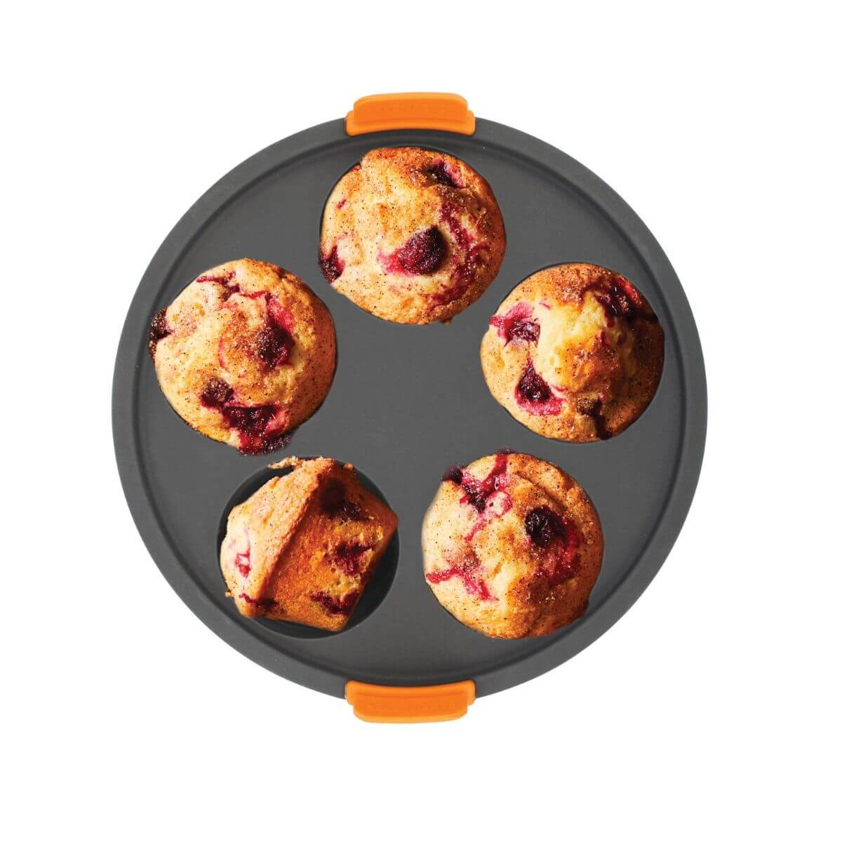 Bakemaster Silicone Air Fryer Insert  5cup Muffin