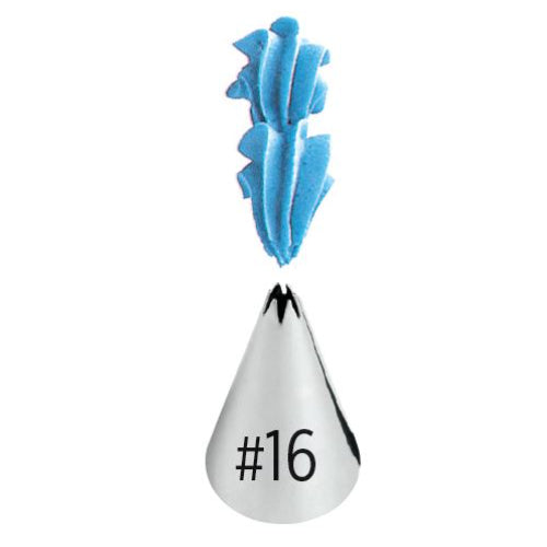 Wilton Tip Open Star #16