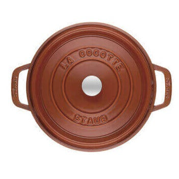 Staub Round Cocotte Cinnamon
