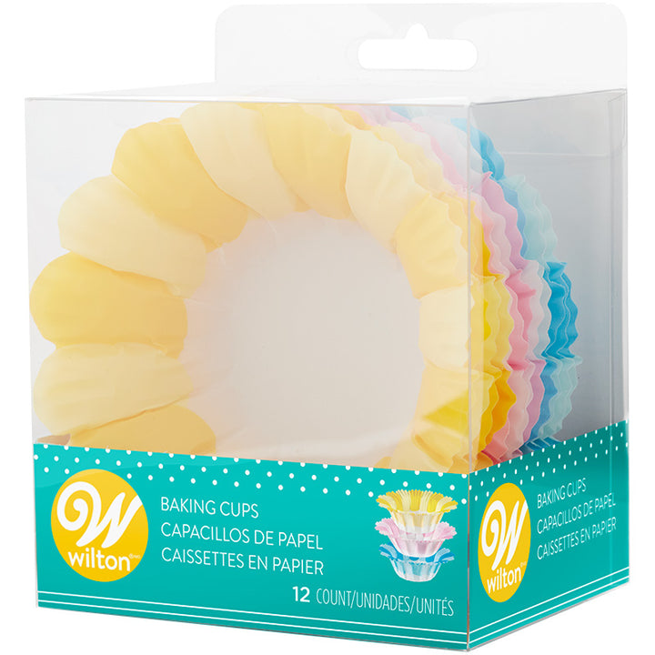Wilton Large Flower Baking Cups 12ct