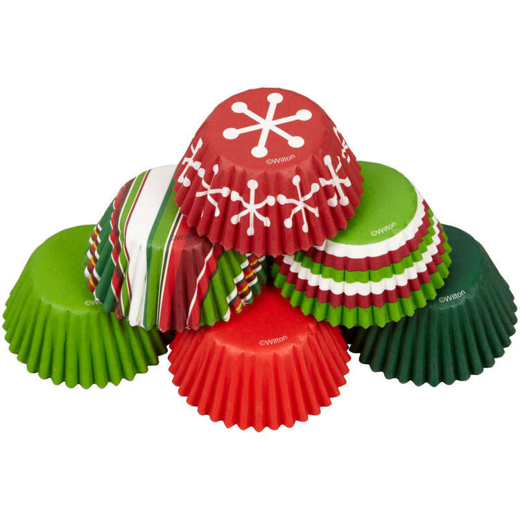 Wilton Mini Holiday Baking Cups 150ct