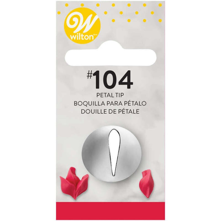 Wilton Tip Carded Petal #104