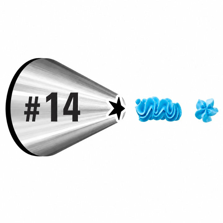Wilton Open Star Tip #14