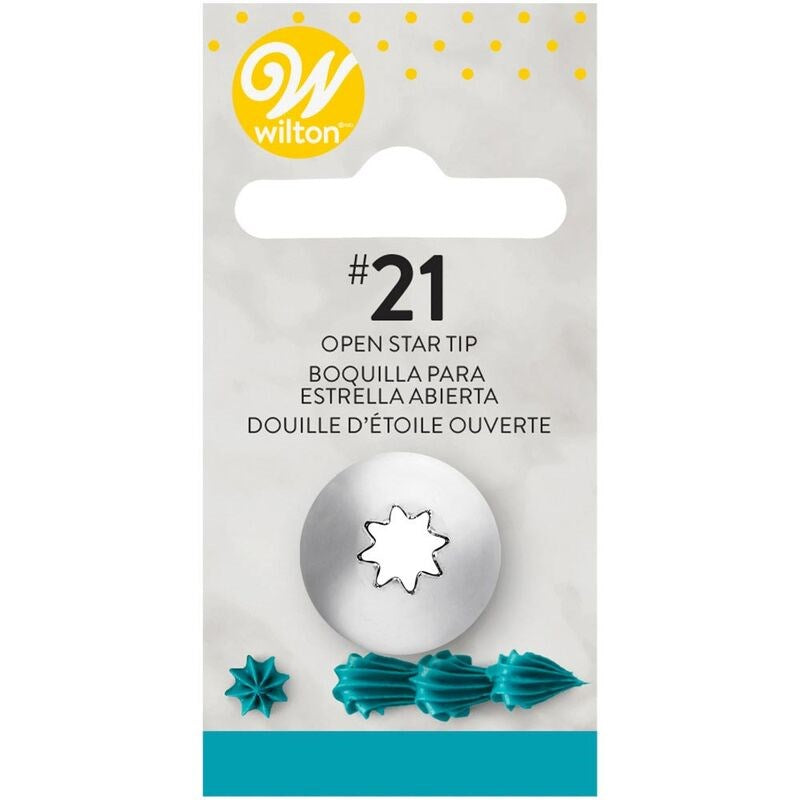 Wilton Open Star Tip #21