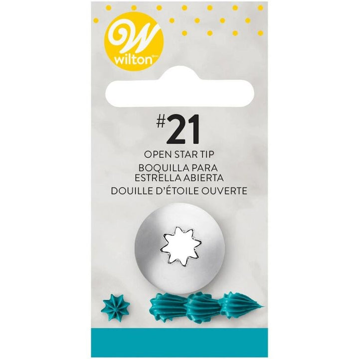 Wilton Open Star Tip #21