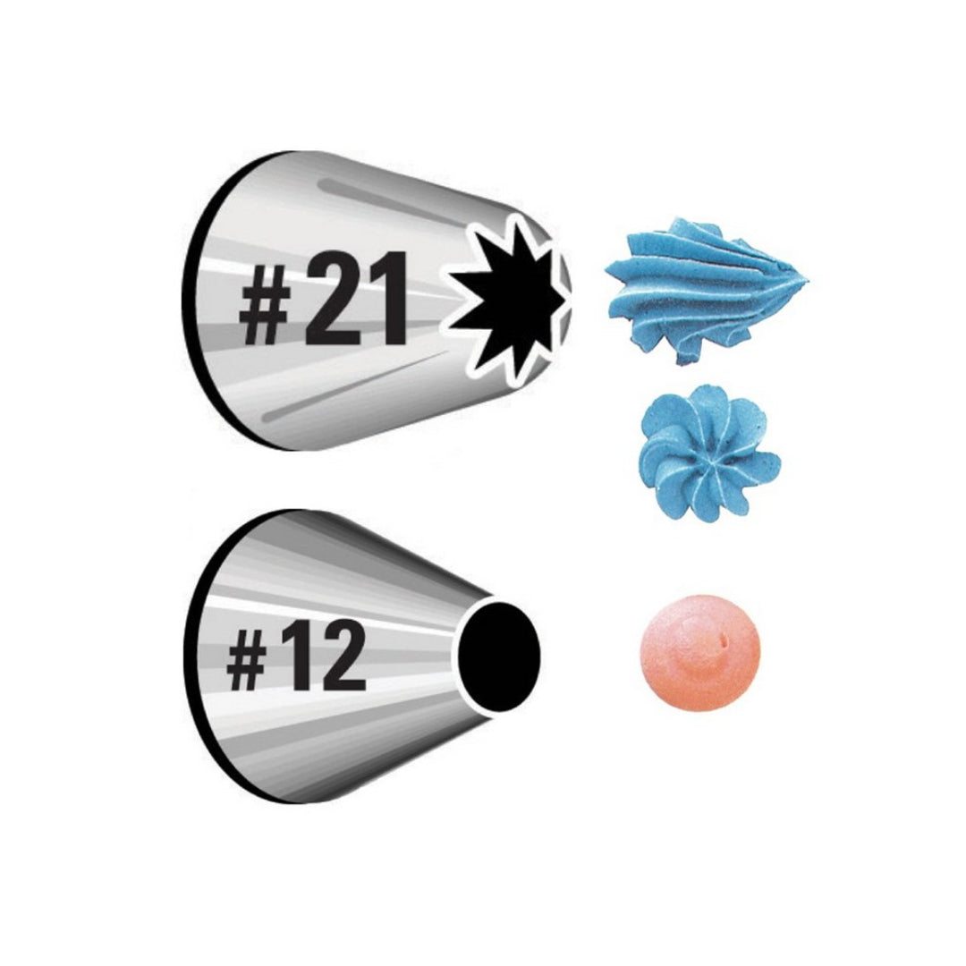 Wilton Tip Set Round 12 & Star 21