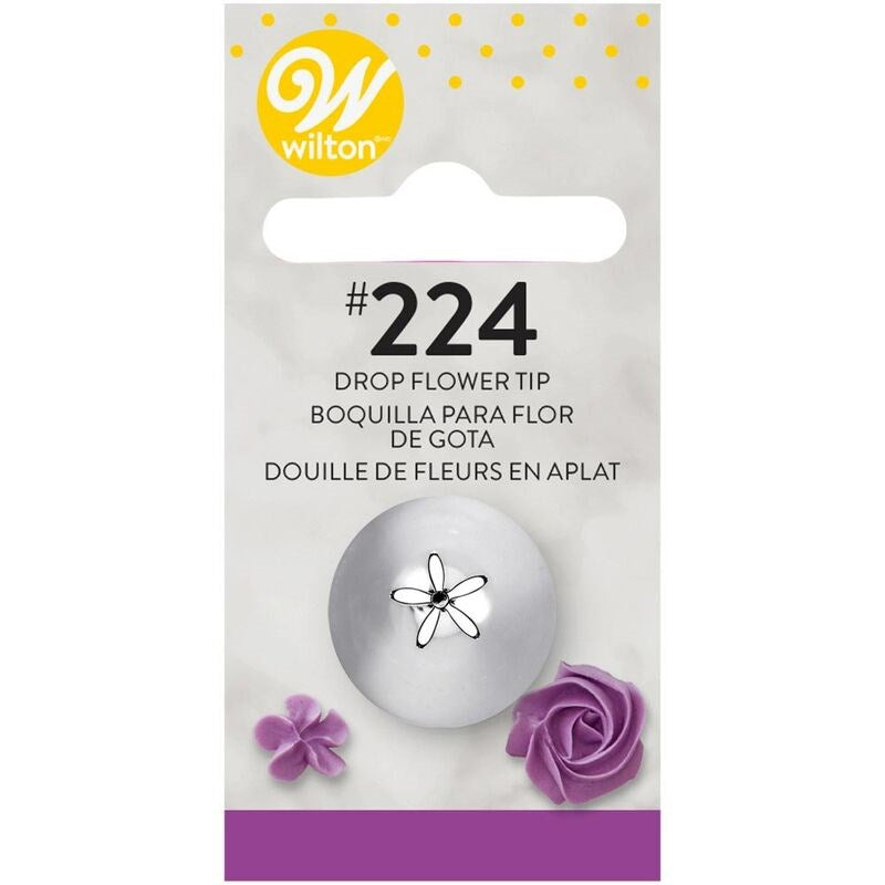Wilton Drop Flower Tip #224
