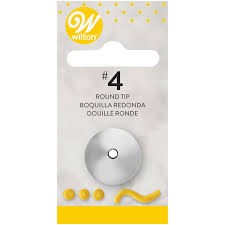 Wilton Round Tip #4