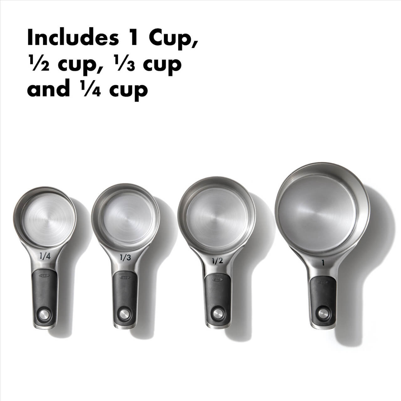 OXO Good Grips S/S Measuring Cups 4pce