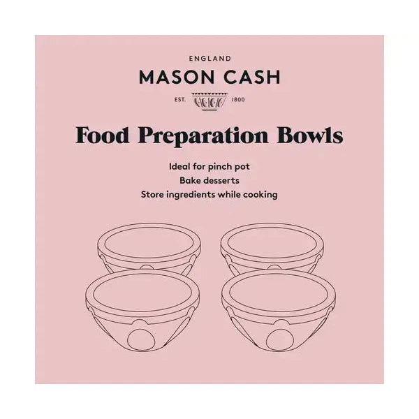 Mason Cash Innovative Kitchen Prep Bowls Set of 4