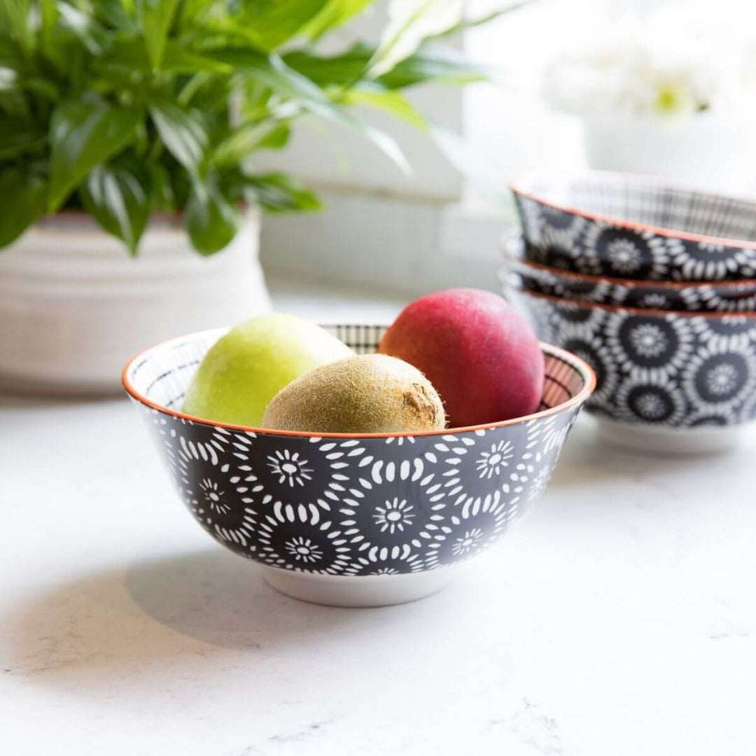 Mikasa Does it All Bowl 15.7cm Black Tile