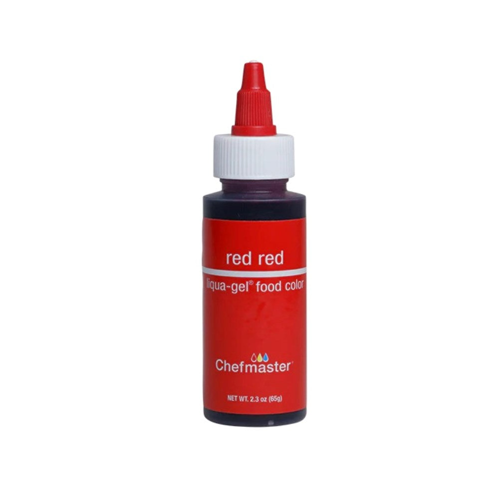 Chefmaster Liqua-Gel Red Red 65g