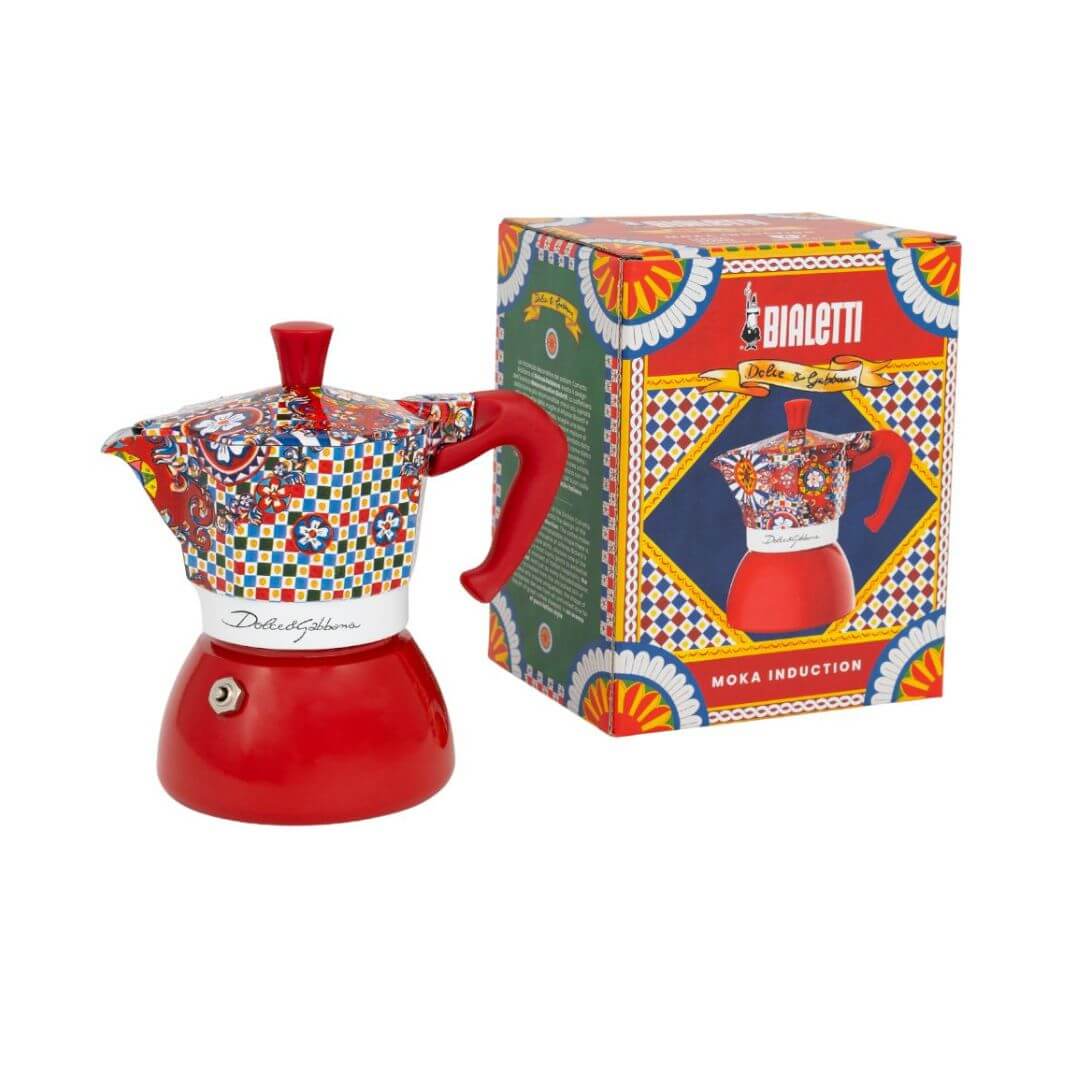 Bialetti Dolce&Gabbana Moka Induction | Sicilian Cart 4 cup