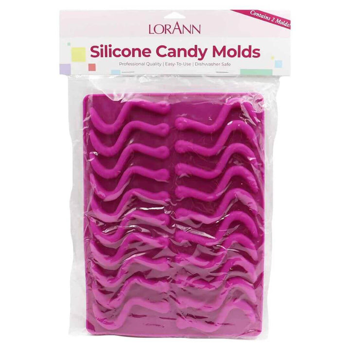 LorAnn Silicone Gummy Worm Moulds
