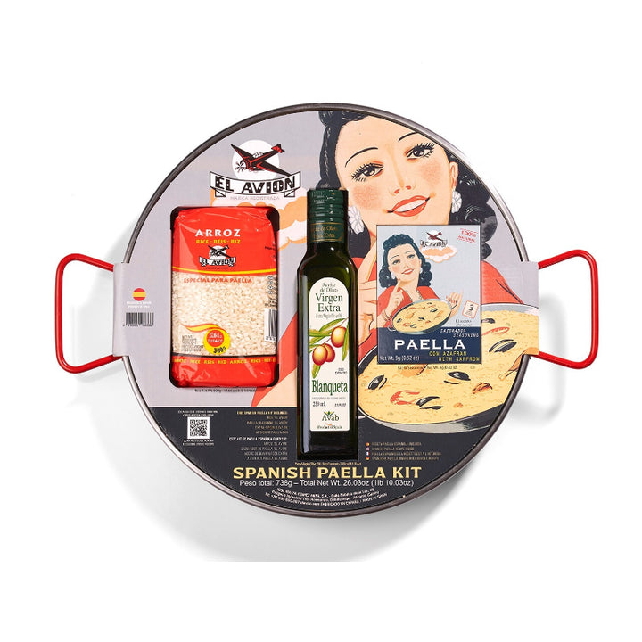 El Avion Paella Kit (4 Serves) Polished