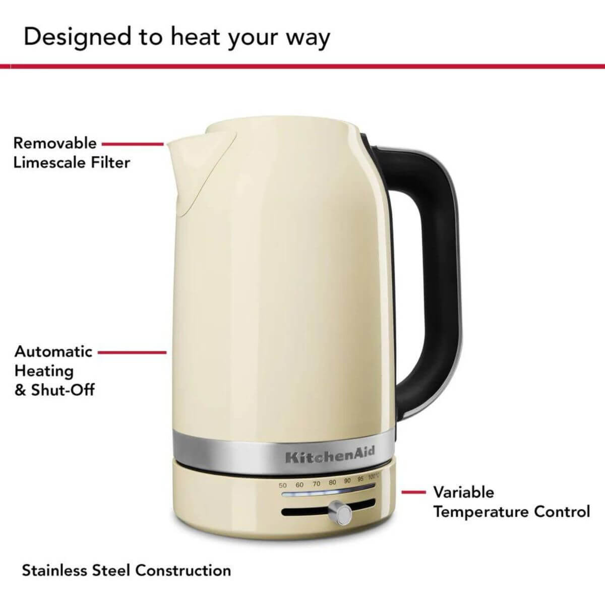 KitchenAid Variable Temp Kettle 1.7L