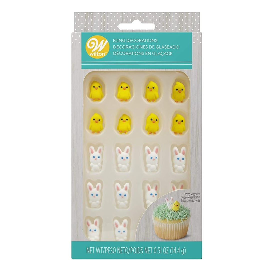 Wilton Icing Decorations - Chick & Bunny