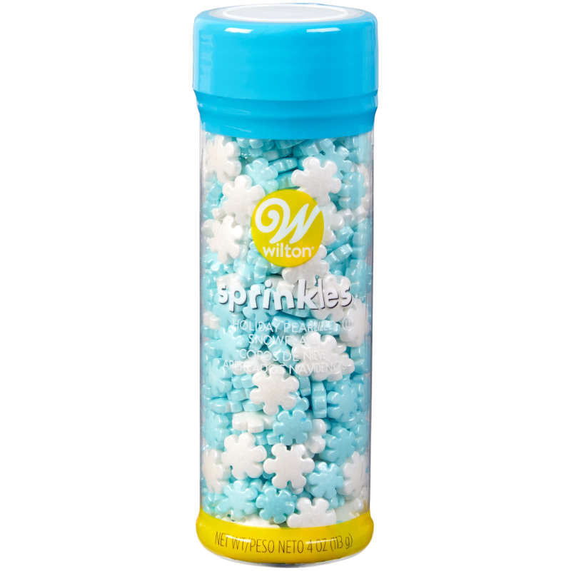Wilton Pearlised Snowflakes Sprinkles