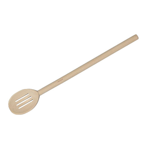 Euroline Wooden Slotted Spoon 35cm