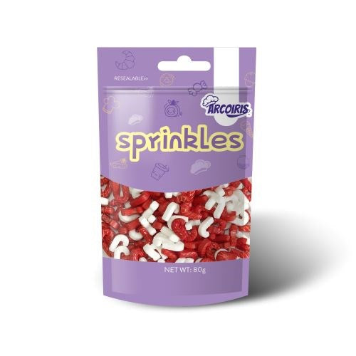 Candy Cane Sprinkle Mix