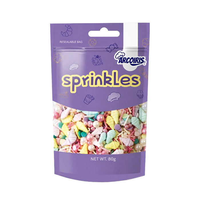 Arcoiris Pastel Ice Cream & Pearl Sprinkle Mix