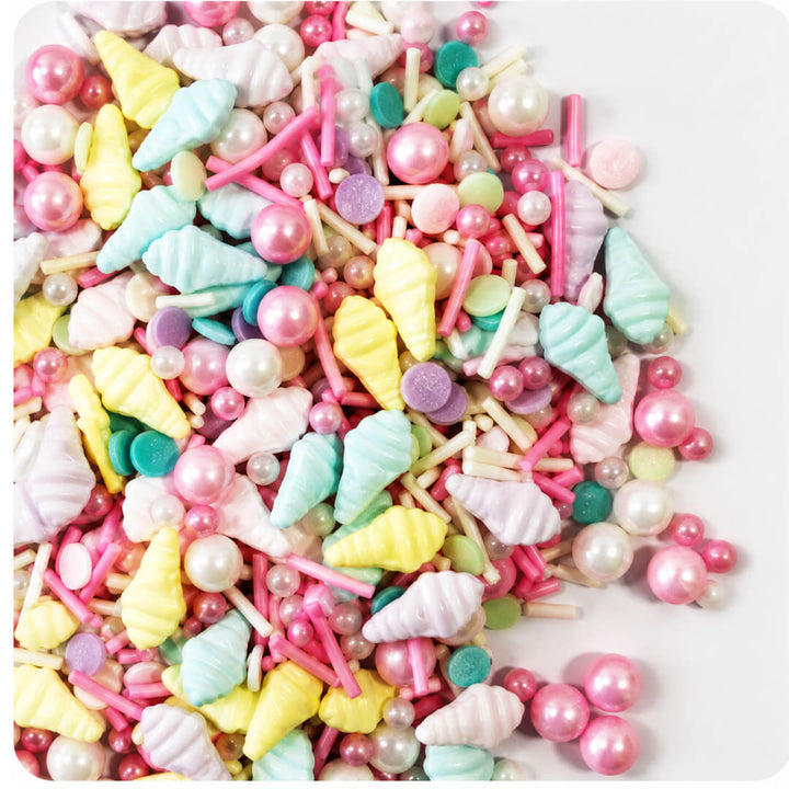 Arcoiris Pastel Ice Cream & Pearl Sprinkle Mix