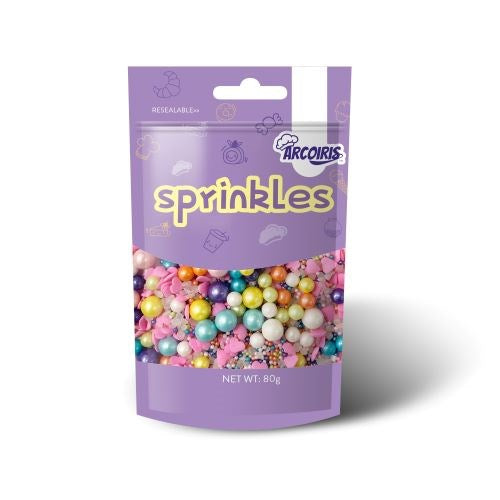Arcoiris Purple Bead Mix 80g