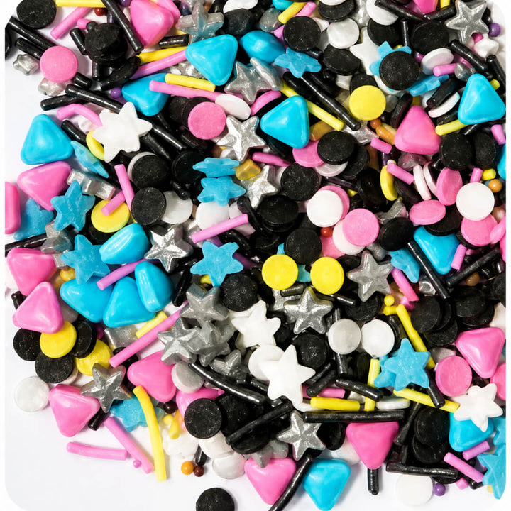 Arcoiris Retro Colour & Shape Sprinkle Mix