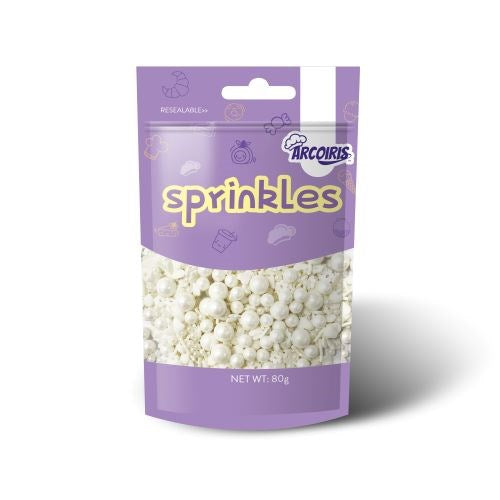 Arcoiris White Sprinkle Mix 80g
