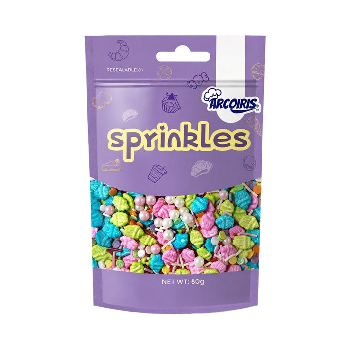 Arcoiris Bright Cupcake Sprinkle Mix