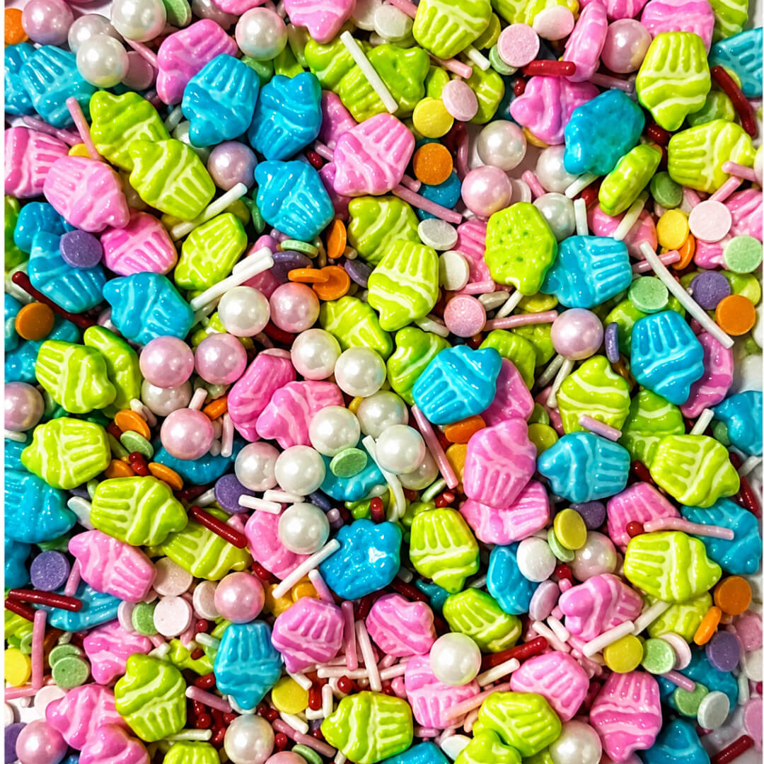 Arcoiris Bright Cupcake Sprinkle Mix