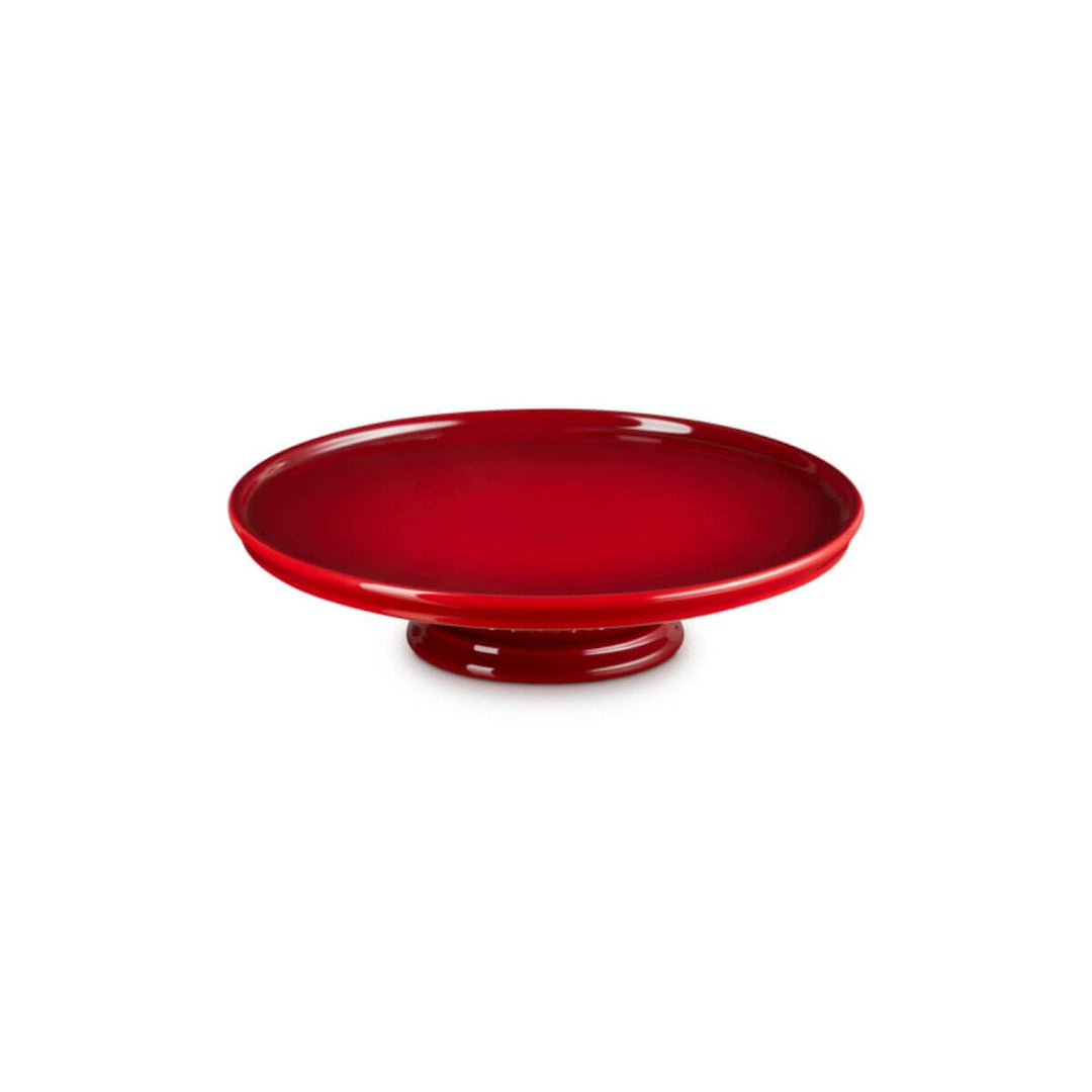 Le Creuset Footed Cake Stand Cerise