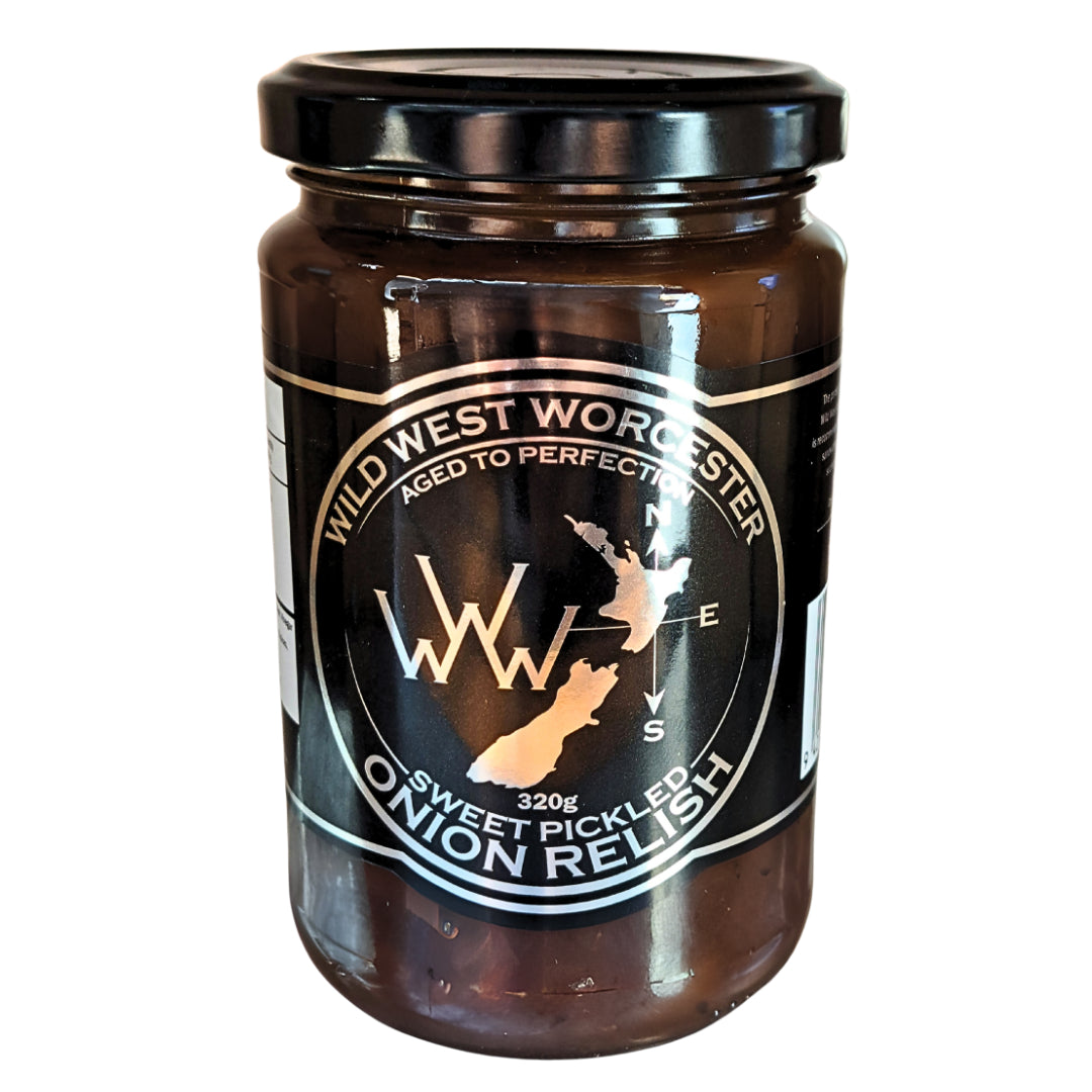 Wild West Worcester Sweet Pickled Onion Relish 320ml