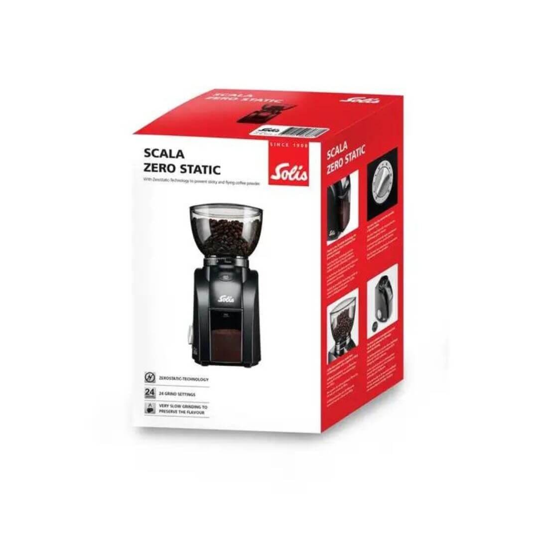 Solis Scala Zero Static Burr Grinder