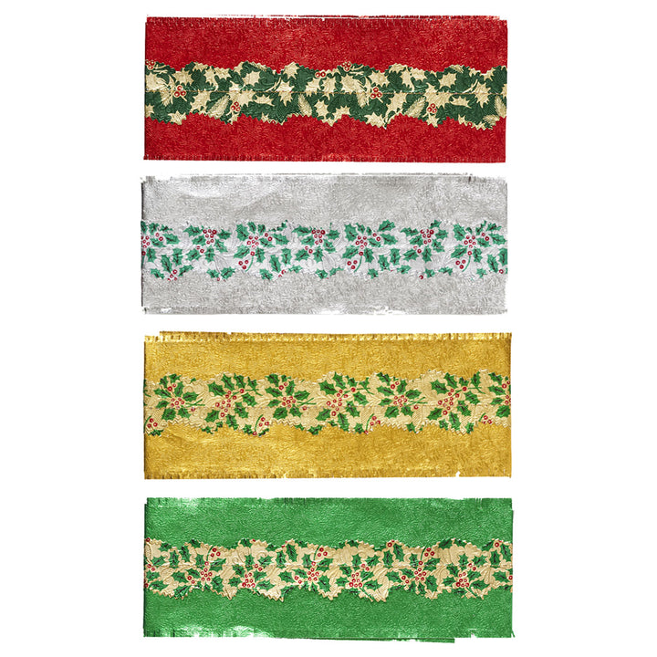 Plain Cake Frill with Holly Centre