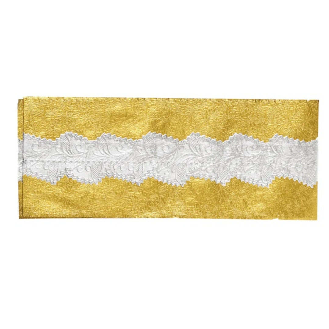 White, Silver or Gold Cake Frills