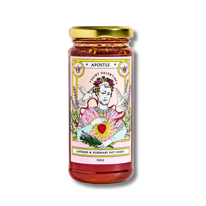 Saint Valentine Lavender & Rosemary Hot Honey 320g