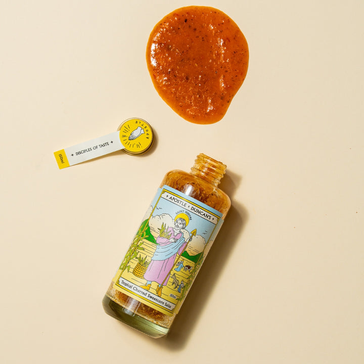 Saint Isidore Tropical Charred Sweetcorn Salsa