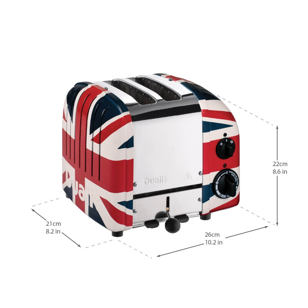Dualit Classic Toaster 2 Slice Union Jack