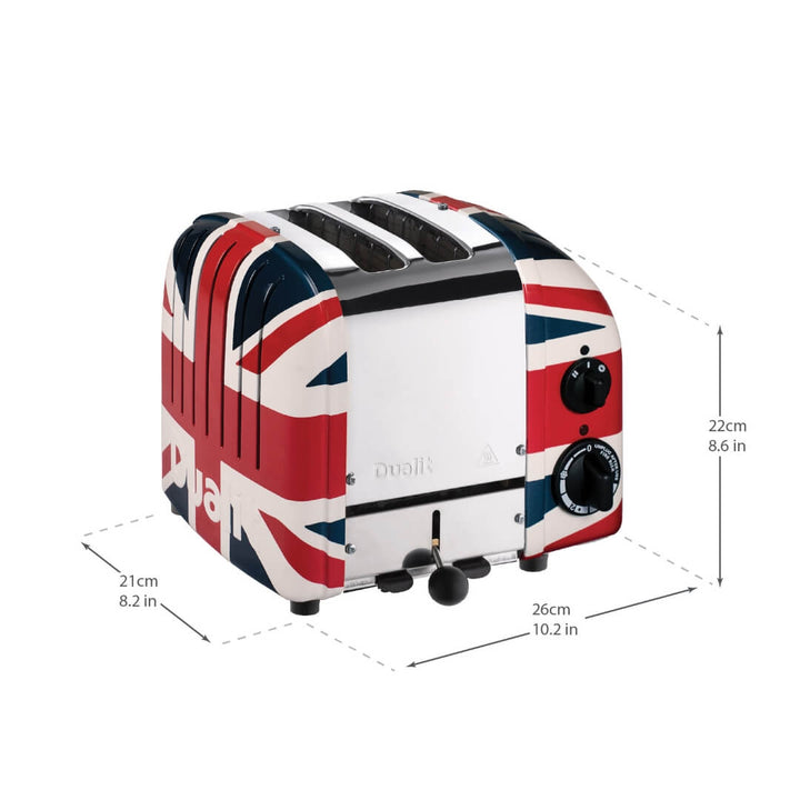 Dualit Classic Toaster 2 Slice Union Jack