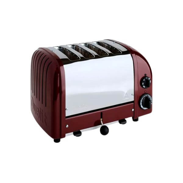 Dualit Classic Toaster 4 Slice Damson Burgundy