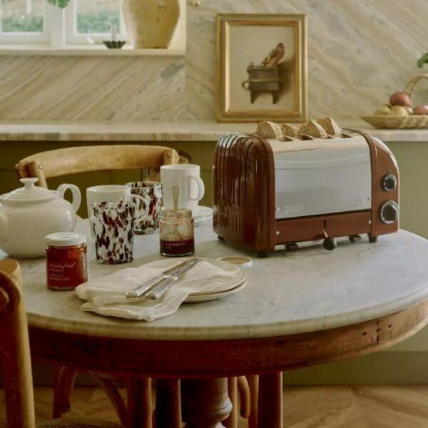 Dualit Classic Toaster 2 Slice Damson Burgundy