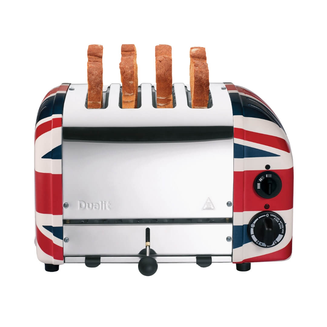 Dualit Classic Toaster 4 Slice Union Jack