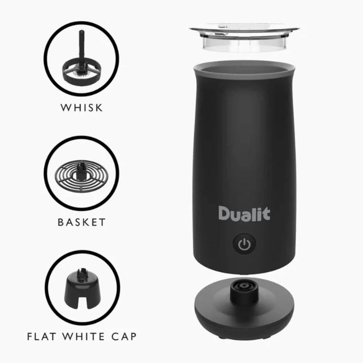 Dualit Hot Chocolate Maker & Milk Frother 340ml Black