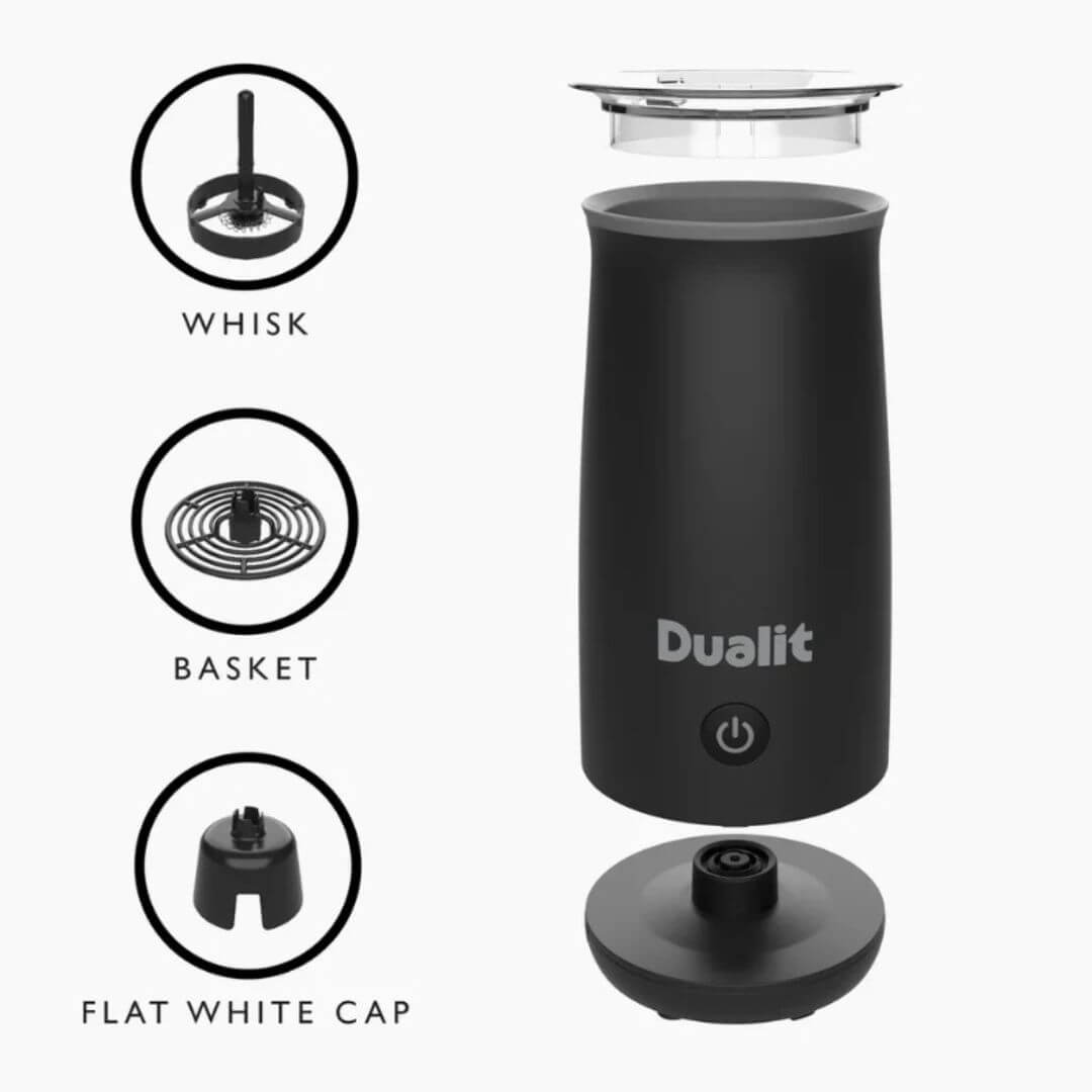 Dualit Hot Chocolate Maker & Milk Frother 340ml Black