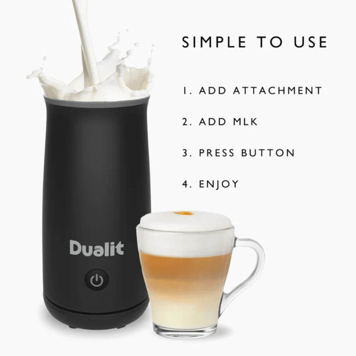 Dualit Hot Chocolate Maker & Milk Frother 340ml Black